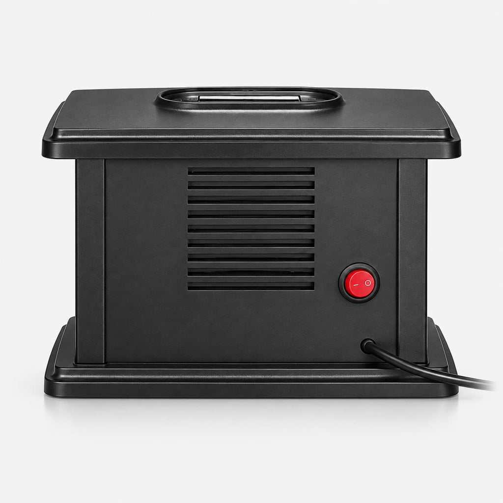 1000w Third Gear Fireplace Space Heater, Freestanding 110 ~ 220 V Electric Fireplace, Aluminum Heat Dissipation Type Warmer Fan for Living Rooms, Bedrooms, Basements